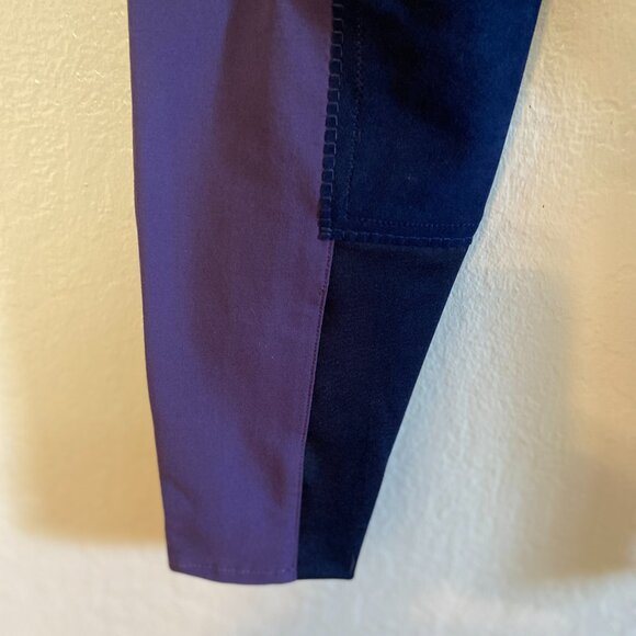 ROMFH Equestrian Apparel Full Seat Breeches Women’s Size 28R — Purple/Navy - Picture 9 of 11